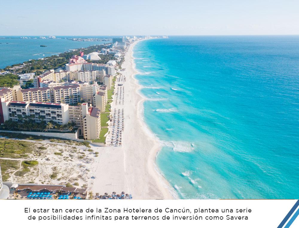 Terrenos cerca de la zona hotelera de Cancún